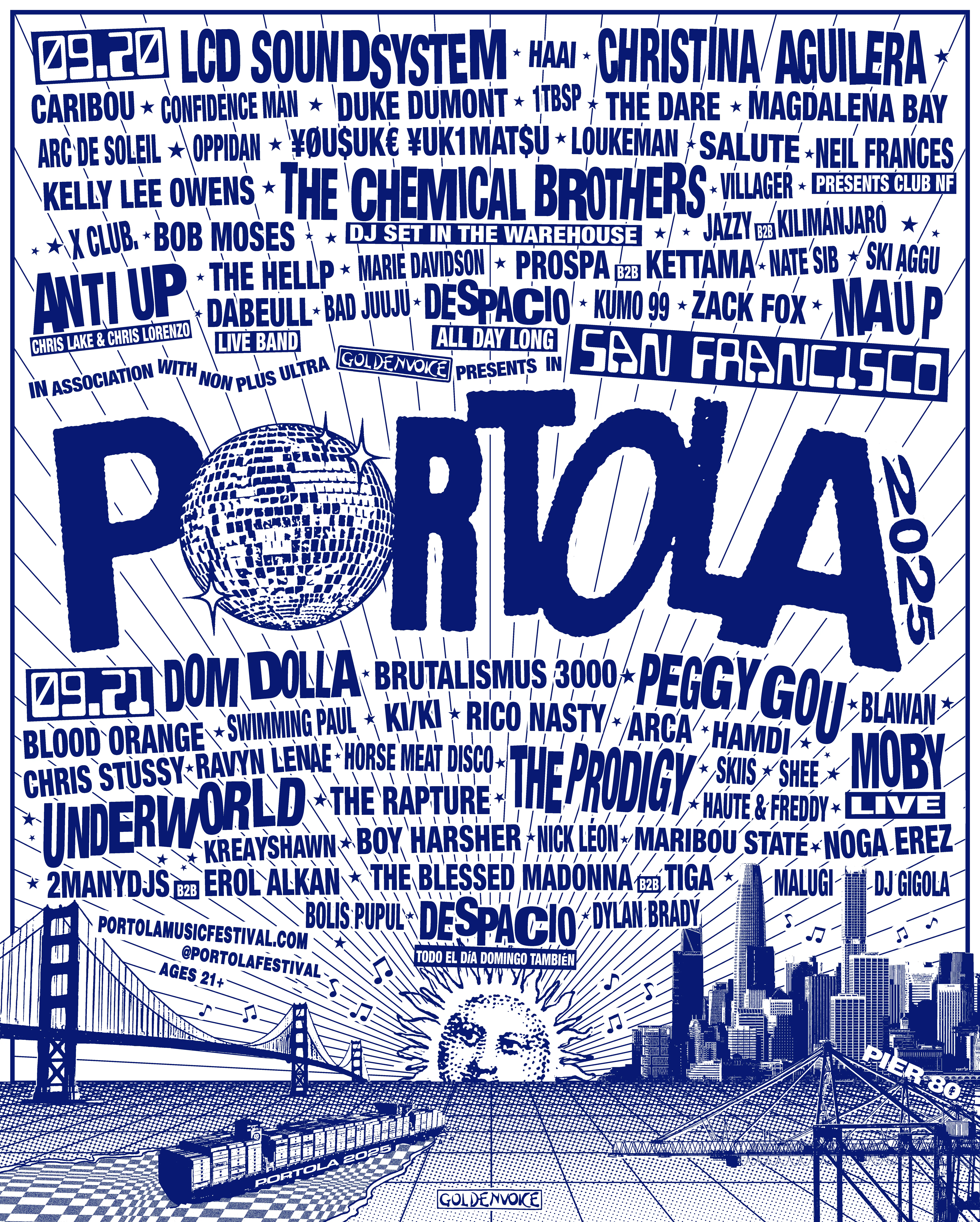 Portola Music Festival 2025 Lineup